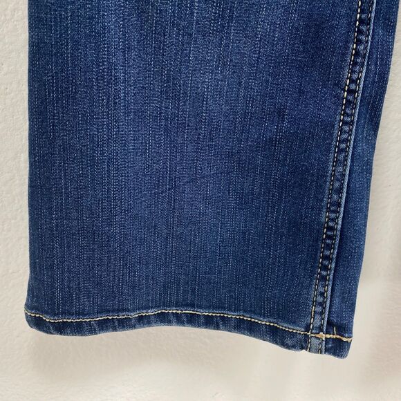 Jet Set Motherhood Maternity Jeans Small Full Belly Panel Pullon Flared Low Rise - Picture 10 of 16